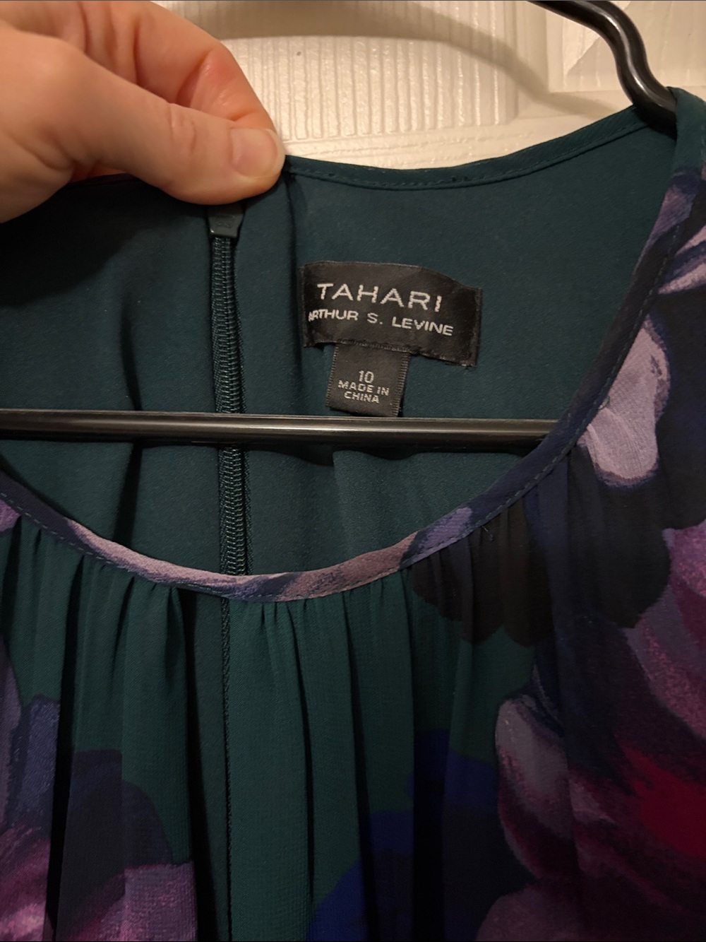 Tahari Ruffle Dress - Picture 2 of 5